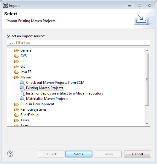 MavenProjectImport