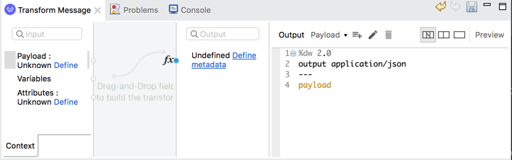 Define MetaData in Studio