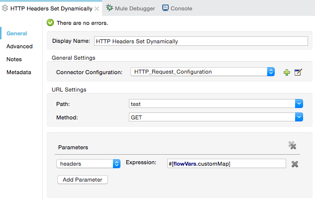 Dynamically Setting Headers