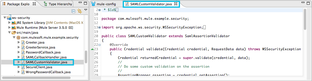 SAMLCustomValidator