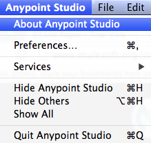 AboutAnypointStudio