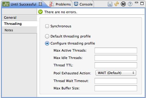 configure threading