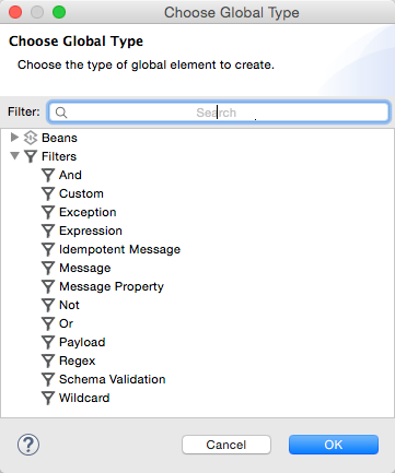 filter types